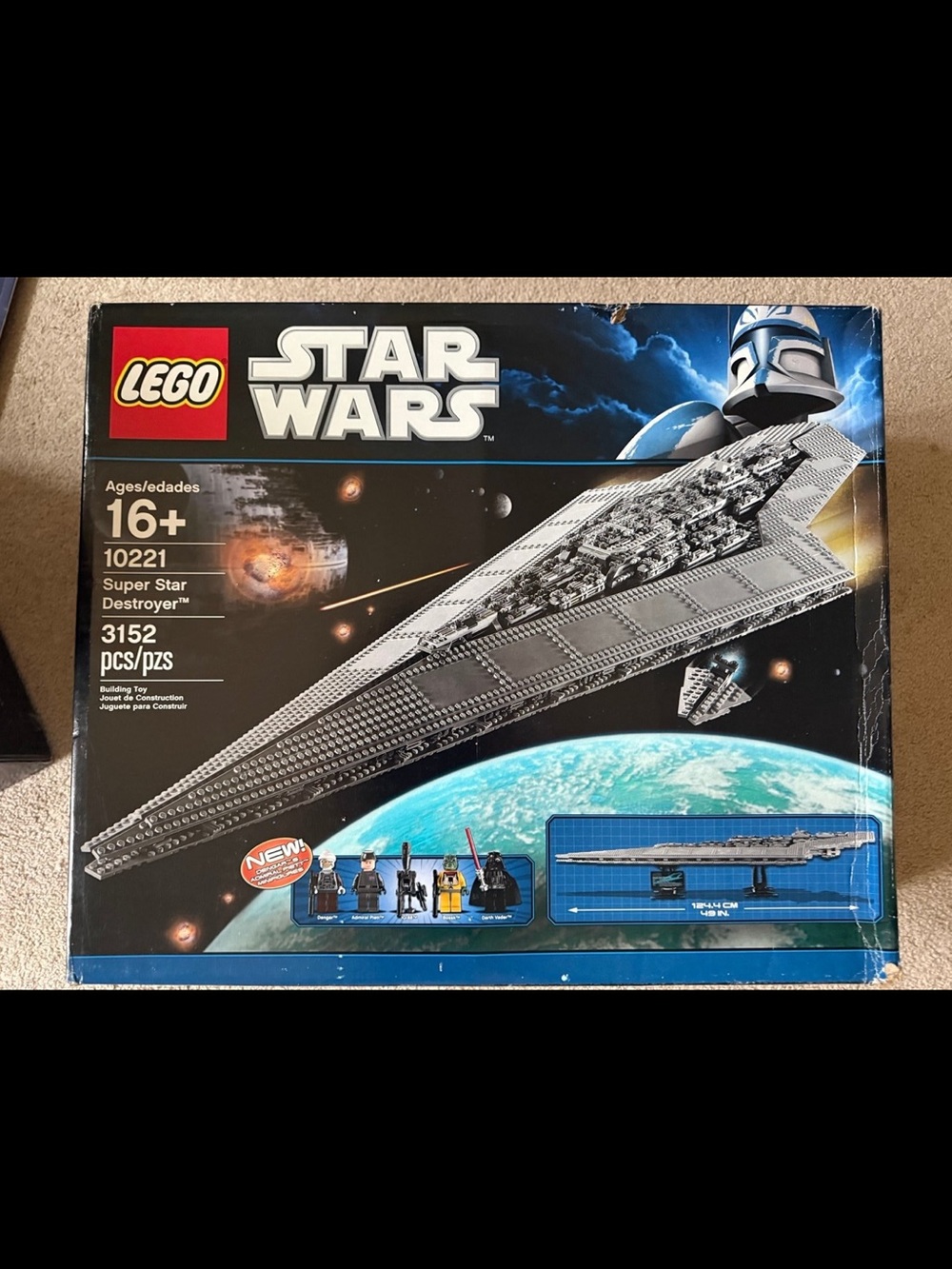 LEGO Star Wars Super Star Destroyer 10221 - Gray & Black